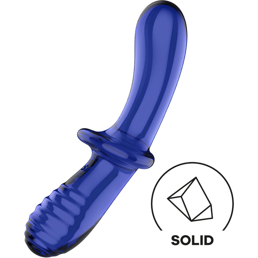 Satisfyer - Double Crystal Dildo Transparente 6 Satisfyer - Double Crystal Dildo Transparente - Imagen 6