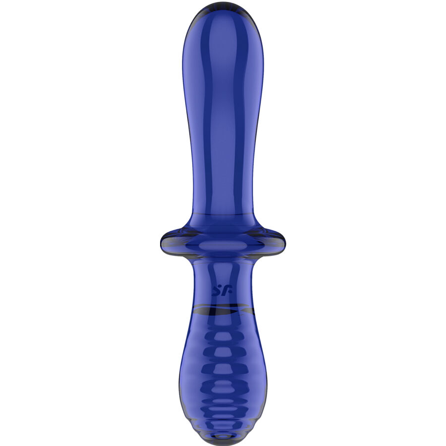 Satisfyer - Double Crystal Dildo Transparente 9 Satisfyer - Double Crystal Dildo Transparente - Imagen 9