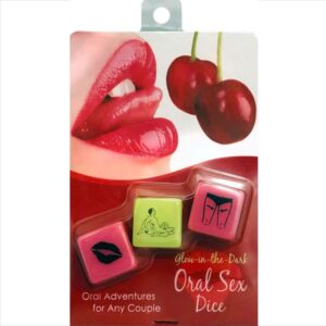 Kheper Games - Juego Dados Sexuales Oral con Brillo en la Ocuridad