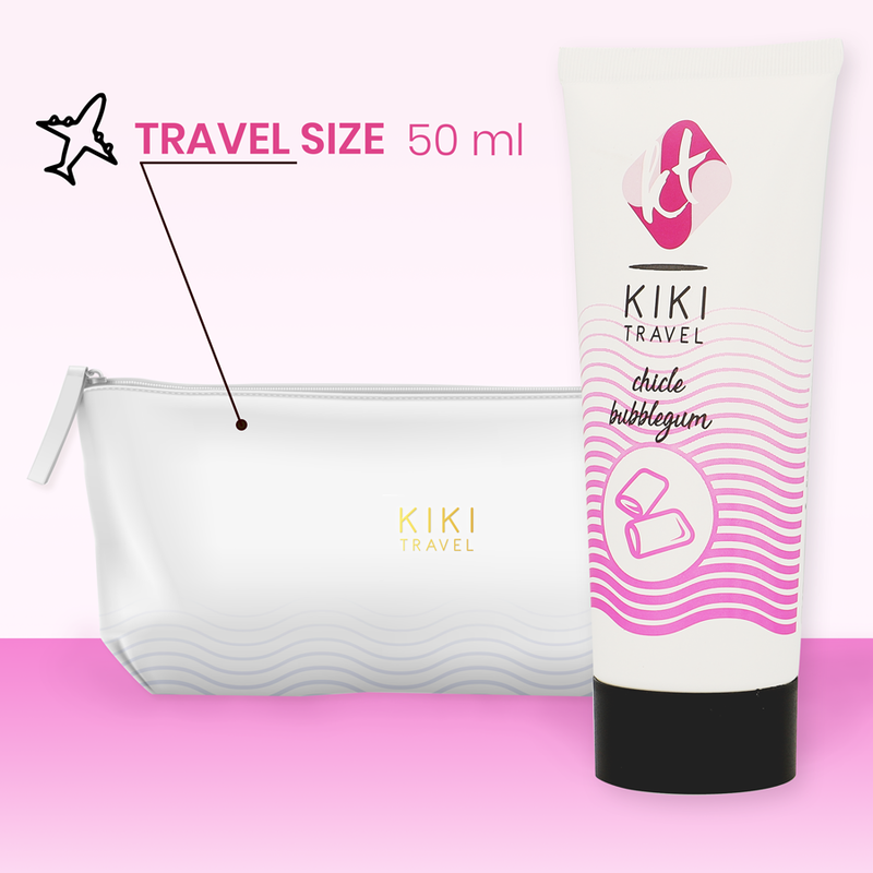 Kikí Travel - Lubricante Sabor A Chicle 50 Ml 3 Kikí Travel - Lubricante Sabor A Chicle 50 Ml - Imagen 3