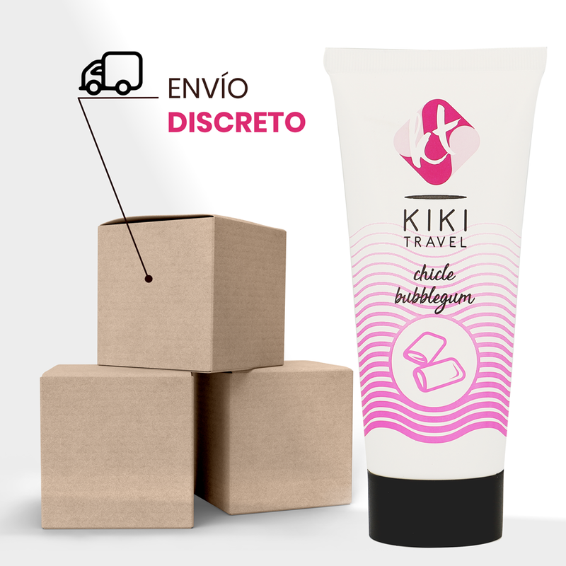 Kikí Travel - Lubricante Sabor A Chicle 50 Ml 9 Kikí Travel - Lubricante Sabor A Chicle 50 Ml - Imagen 9