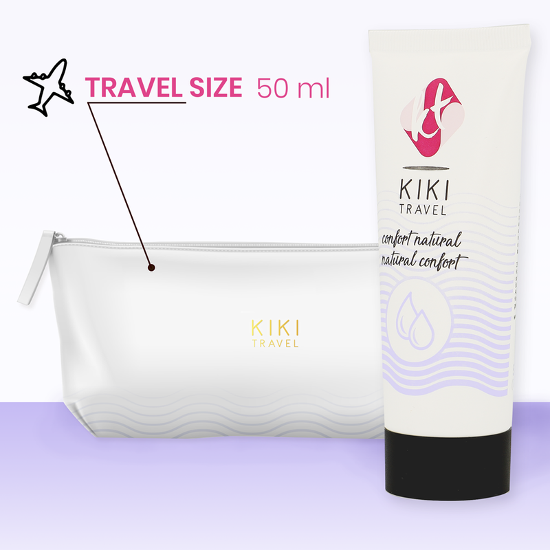 Kikí Travel - Gel Deslizante Natural Confort 50 Ml 3 Kikí Travel - Gel Deslizante Natural Confort 50 Ml - Imagen 3