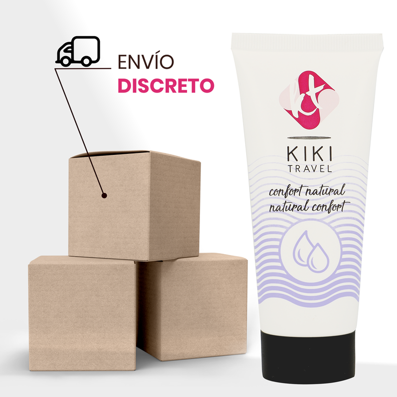 Kikí Travel - Gel Deslizante Natural Confort 50 Ml 9 Kikí Travel - Gel Deslizante Natural Confort 50 Ml - Imagen 9