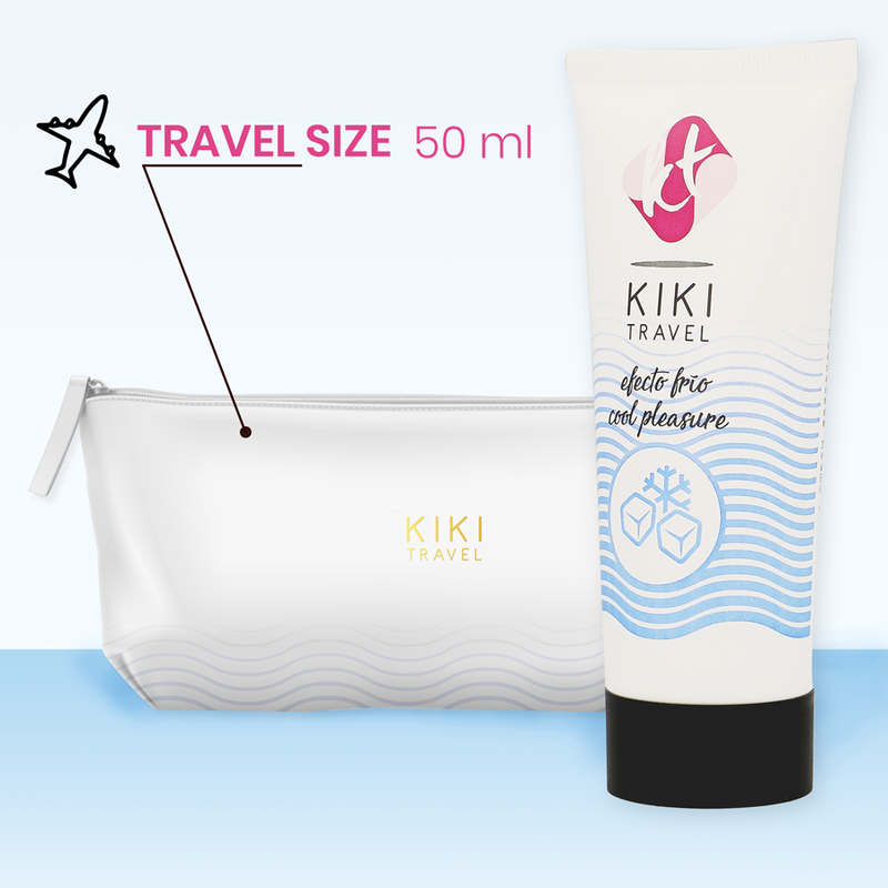 Kikí Travel - Gel Deslizante Efecto Frío Intensificador 50 Ml 3 Kikí Travel - Gel Deslizante Efecto Frío Intensificador 50 Ml - Imagen 3