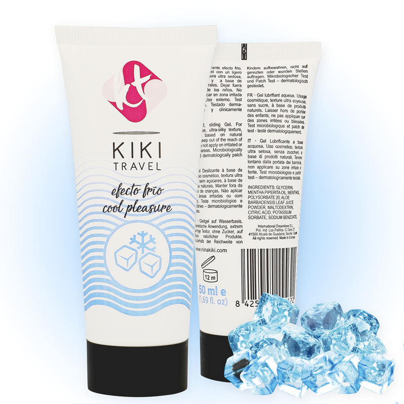 Kikí Travel - Gel Deslizante Efecto Frío Intensificador 50 Ml 2 Kikí Travel - Gel Deslizante Efecto Frío Intensificador 50 Ml - Imagen 2
