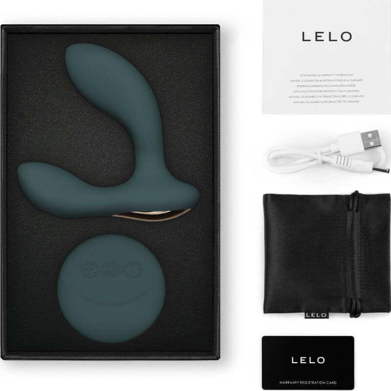 Lelo - Hugo 2 Masajeador De Prostata Control Remoto Verde 2 Lelo - Hugo 2 Masajeador De Prostata Control Remoto Verde - Imagen 2