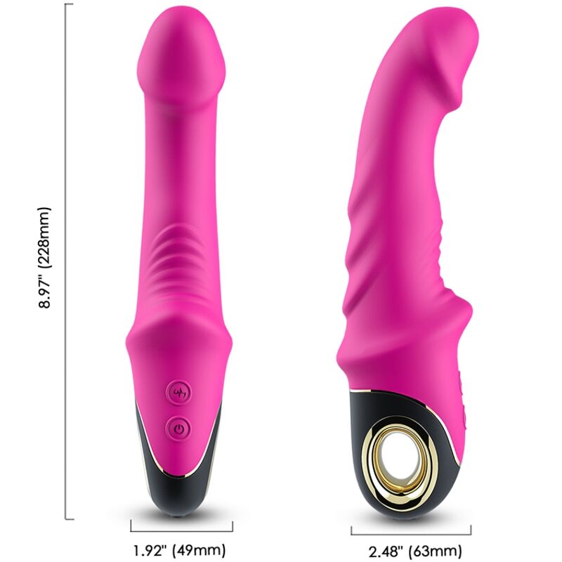 Armony - Joyblade Dildo Vibrador Rotador Fucsia 1 Armony - Joyblade Dildo Vibrador Rotador Fucsia