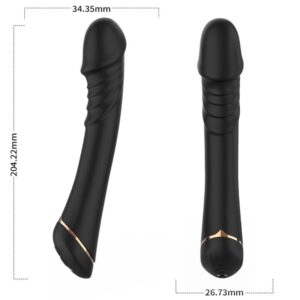 Armony - Dildo Vibrador Silicona Negro