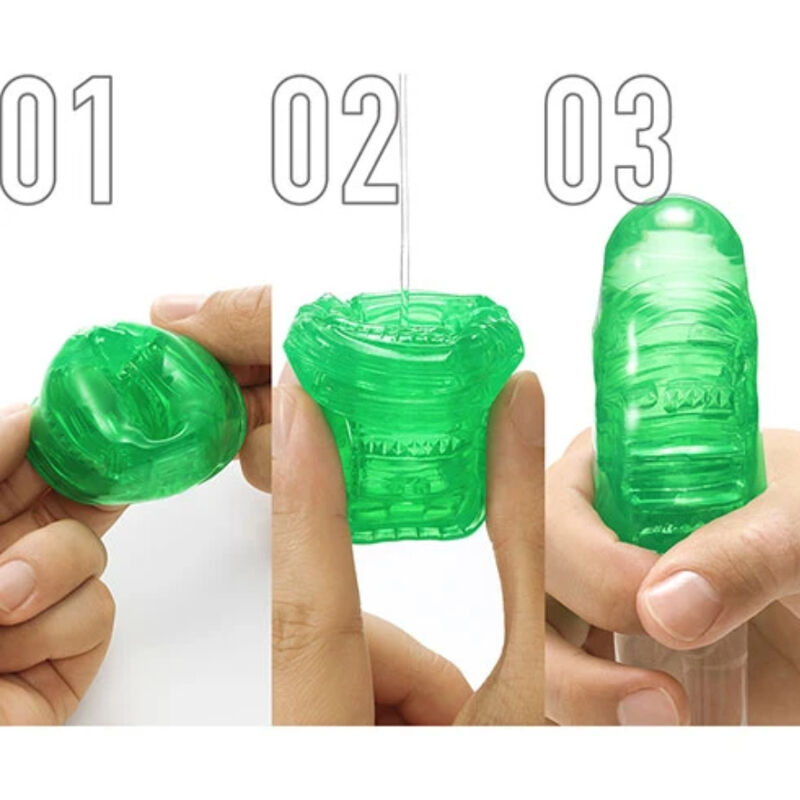 Tenga - Uni Emerald Masturbador Dedal 4 Tenga - Uni Emerald Masturbador Dedal - Imagen 4