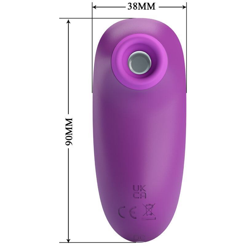 Romance - Adora Mini Succionador Clítoris Violeta 4 Romance - Adora Mini Succionador Clítoris Violeta - Imagen 4