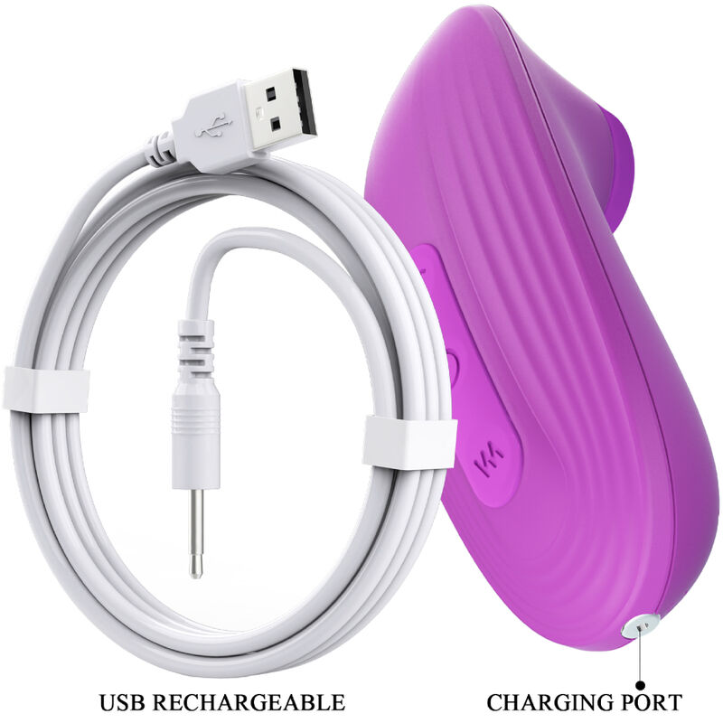 Romance - Adora Mini Succionador Clítoris Violeta 5 Romance - Adora Mini Succionador Clítoris Violeta - Imagen 5