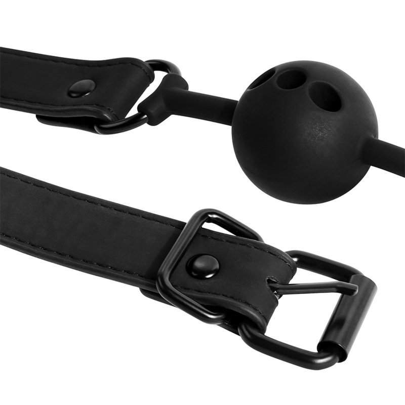 Fetish Submissive Bondage - Mordaza De Bola De Silicona Transpirable 6 Fetish Submissive Bondage - Mordaza De Bola De Silicona Transpirable - Imagen 6