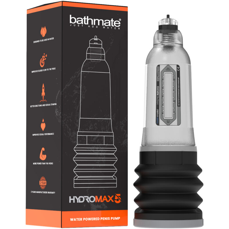 Bathmate - Hydromax 5 Transparente 2 Bathmate - Hydromax 5 Transparente - Imagen 2