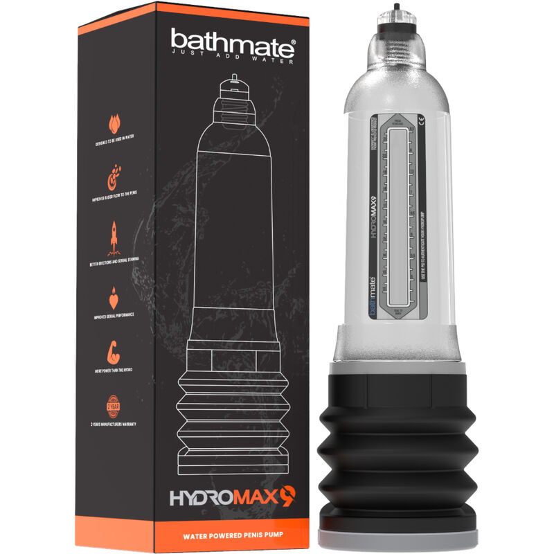 Bathmate - Hydromax 9 Bomba Aumento Pene Transparente 2 Bathmate - Hydromax 9 Bomba Aumento Pene Transparente - Imagen 2