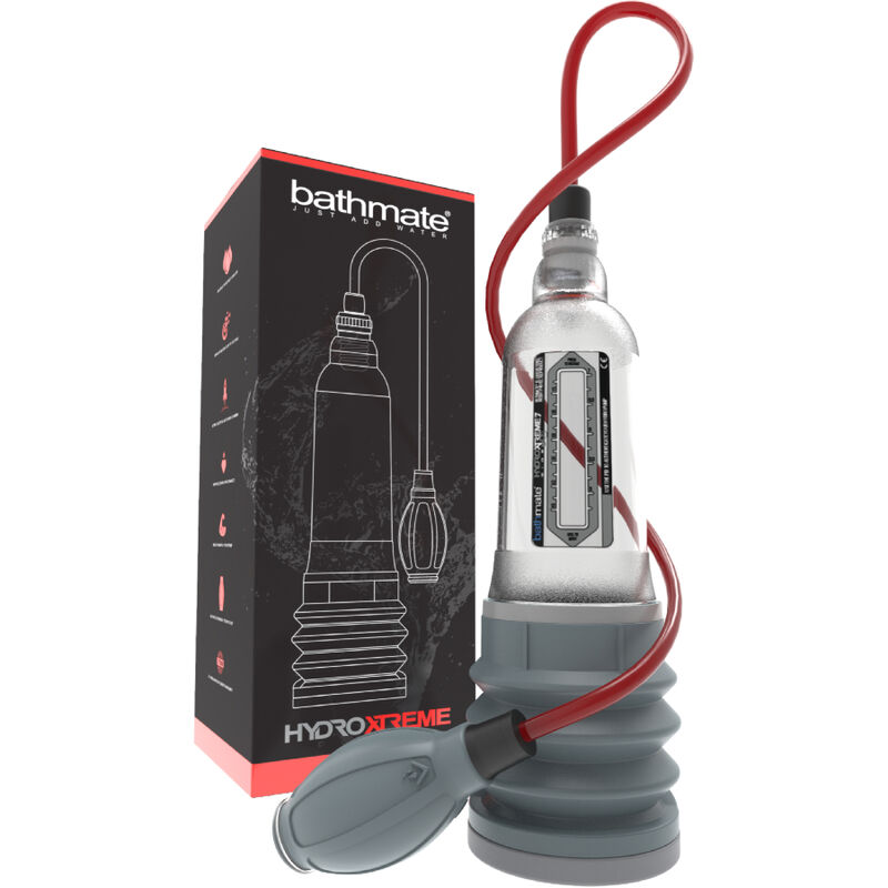 Bathmate - Hydroxtreme 7 Wide Boy Transparente 2 Bathmate - Hydroxtreme 7 Wide Boy Transparente - Imagen 2