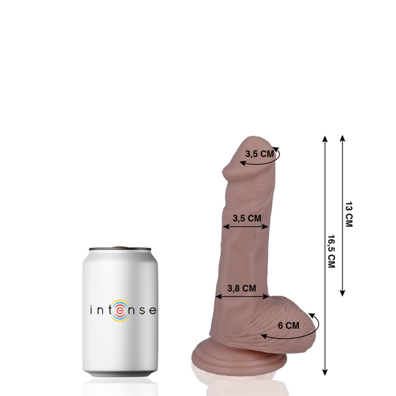 Mr Intense - 5 Pene Realístico 16.5 Cm -O- 3.5 Cm 2 Mr Intense - 5 Pene Realístico 16.5 Cm -O- 3.5 Cm - Imagen 2