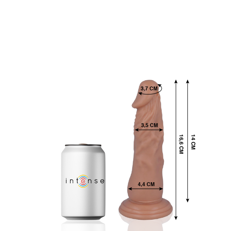 Mr Intense - 6 Pene Realístico 16.6 Cm -O- 4.4 Cm 2 Mr Intense - 6 Pene Realístico 16.6 Cm -O- 4.4 Cm - Imagen 2