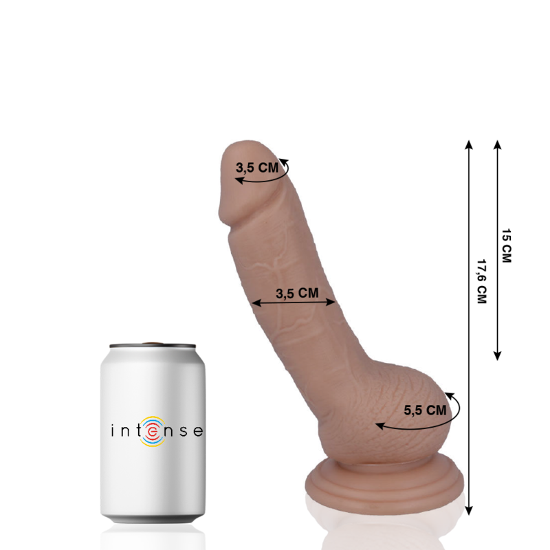 Mr Intense - 8 Pene Realístico 17.6 Cm -O- 3.5 Cm 2 Mr Intense - 8 Pene Realístico 17.6 Cm -O- 3.5 Cm - Imagen 2