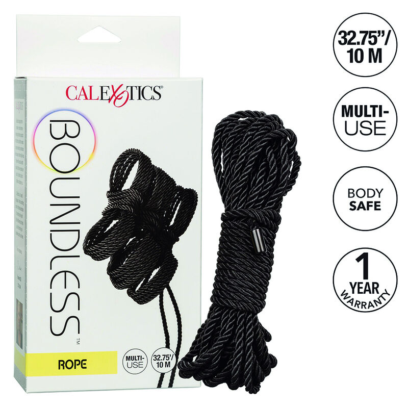Calexotics - Boundless Cuerda 10M Negra 1 Calexotics - Boundless Cuerda 10M Negra