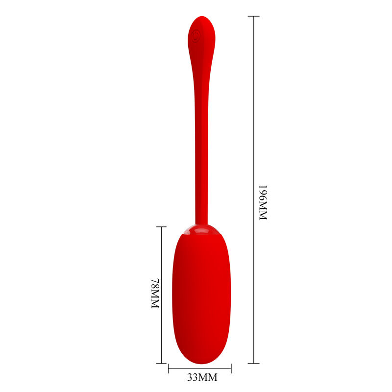 Pretty Love - Julius Huevo Vibrador Impermeble &Amp; Recargable Rojo 7 Pretty Love - Julius Huevo Vibrador Impermeble &Amp; Recargable Rojo - Imagen 7