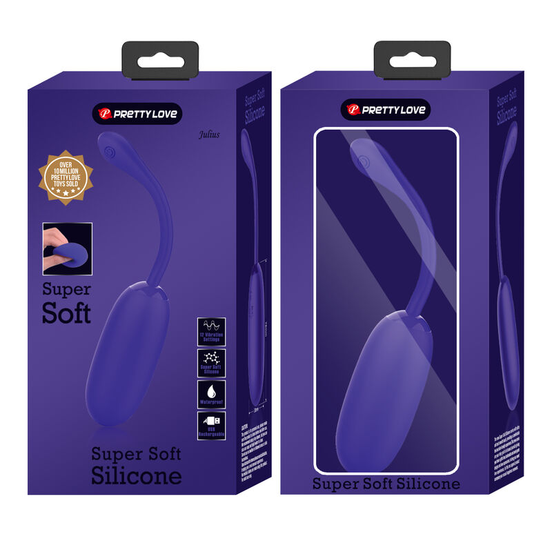 Pretty Love - Julius Huevo Vibrador Impermeble &Amp; Recargable Lila 10 Pretty Love - Julius Huevo Vibrador Impermeble &Amp; Recargable Lila - Imagen 10