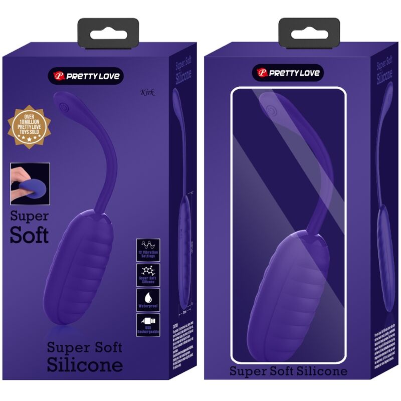 Pretty Love - Kirk Huevo Vibrador Recargable Lila 9 Pretty Love - Kirk Huevo Vibrador Recargable Lila - Imagen 9
