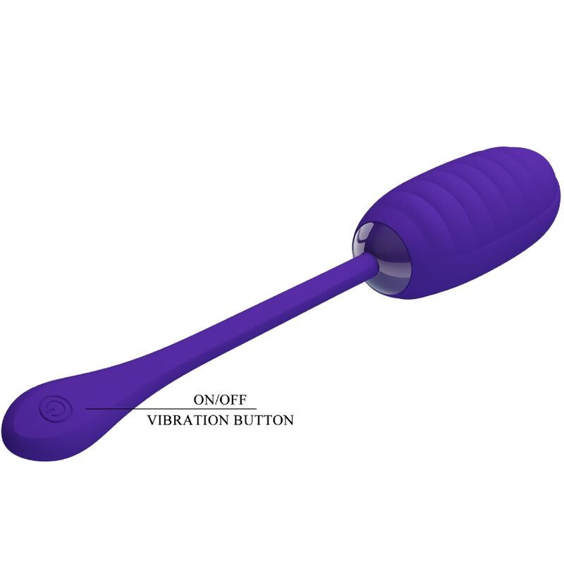 Pretty Love - Kirk Huevo Vibrador Recargable Lila 7 Pretty Love - Kirk Huevo Vibrador Recargable Lila - Imagen 7
