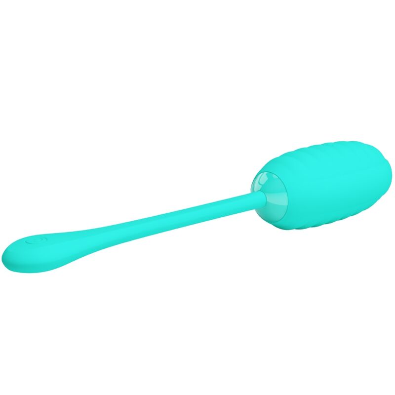 Pretty Love - Kirk Huevo Vibrador Recargable Verde Agua 5 Pretty Love - Kirk Huevo Vibrador Recargable Verde Agua - Imagen 5