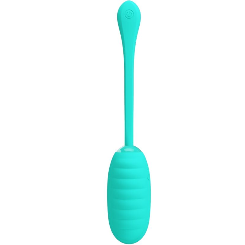 Pretty Love - Kirk Huevo Vibrador Recargable Verde Agua 2 Pretty Love - Kirk Huevo Vibrador Recargable Verde Agua - Imagen 2