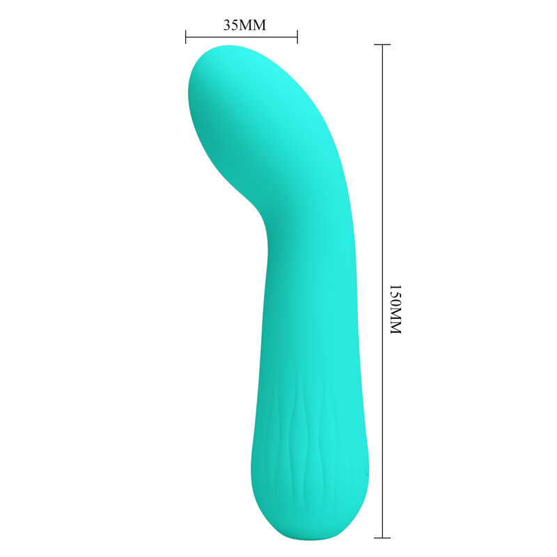 Pretty Love - Faun Vibrador Recargable Verde Agua 5 Pretty Love - Faun Vibrador Recargable Verde Agua - Imagen 5