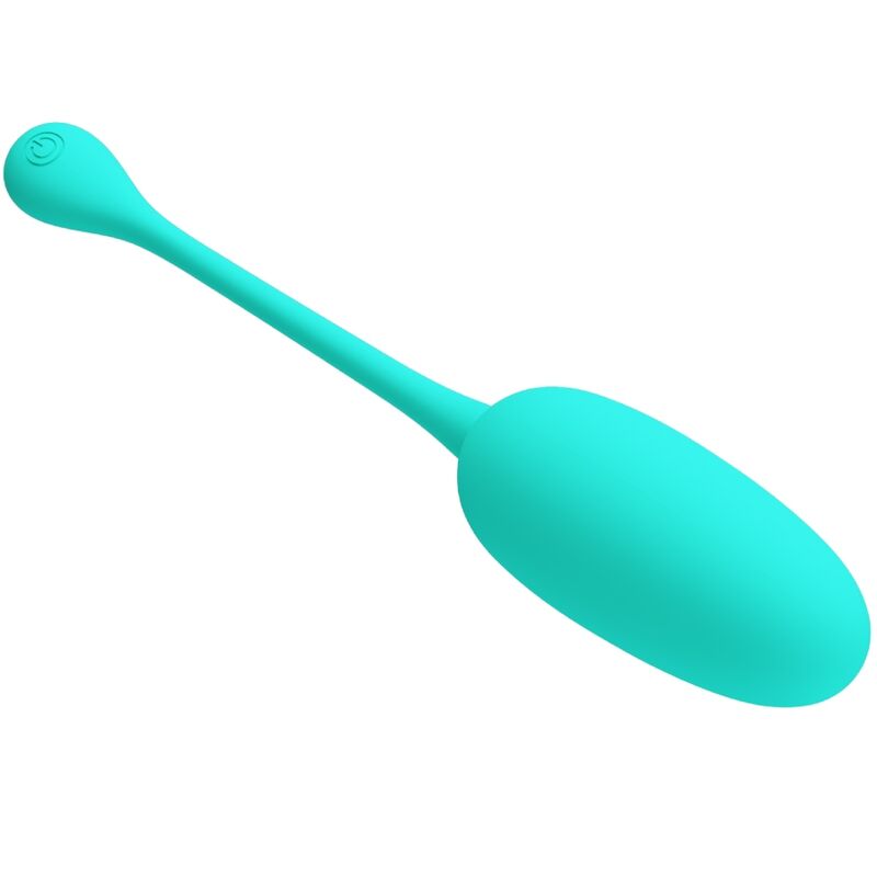 Pretty Love - Knucker Huevo Vibrador Recargable Verde Agua 1 Pretty Love - Knucker Huevo Vibrador Recargable Verde Agua