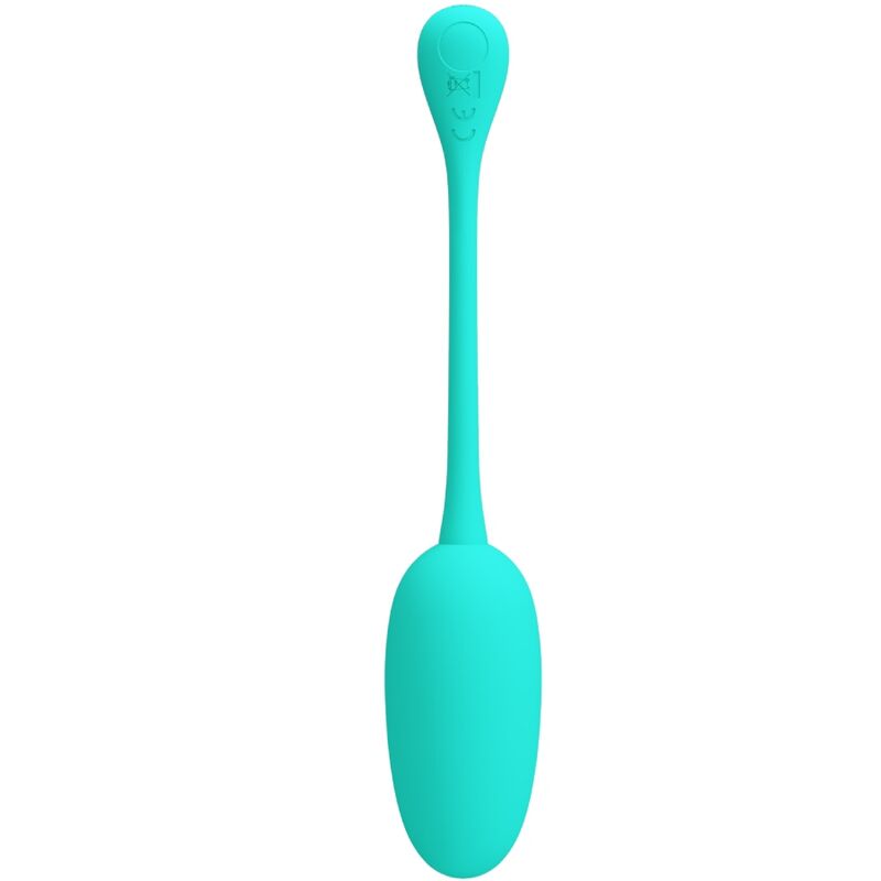 Pretty Love - Knucker Huevo Vibrador Recargable Verde Agua 5 Pretty Love - Knucker Huevo Vibrador Recargable Verde Agua - Imagen 5