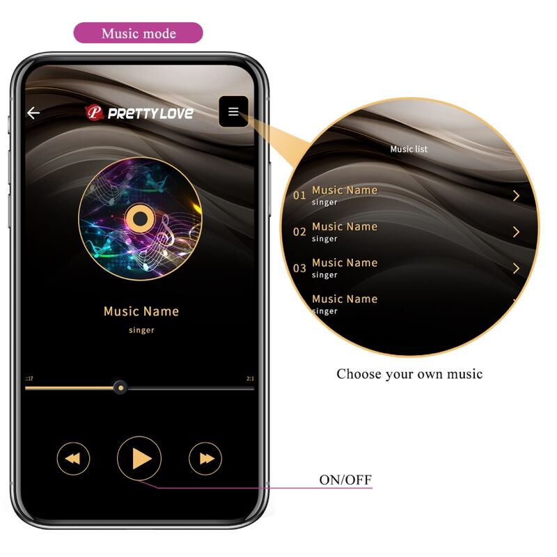 Pretty Love - Jayleen Vibrador App Control Remoto Lila 18 Pretty Love - Jayleen Vibrador App Control Remoto Lila - Imagen 18