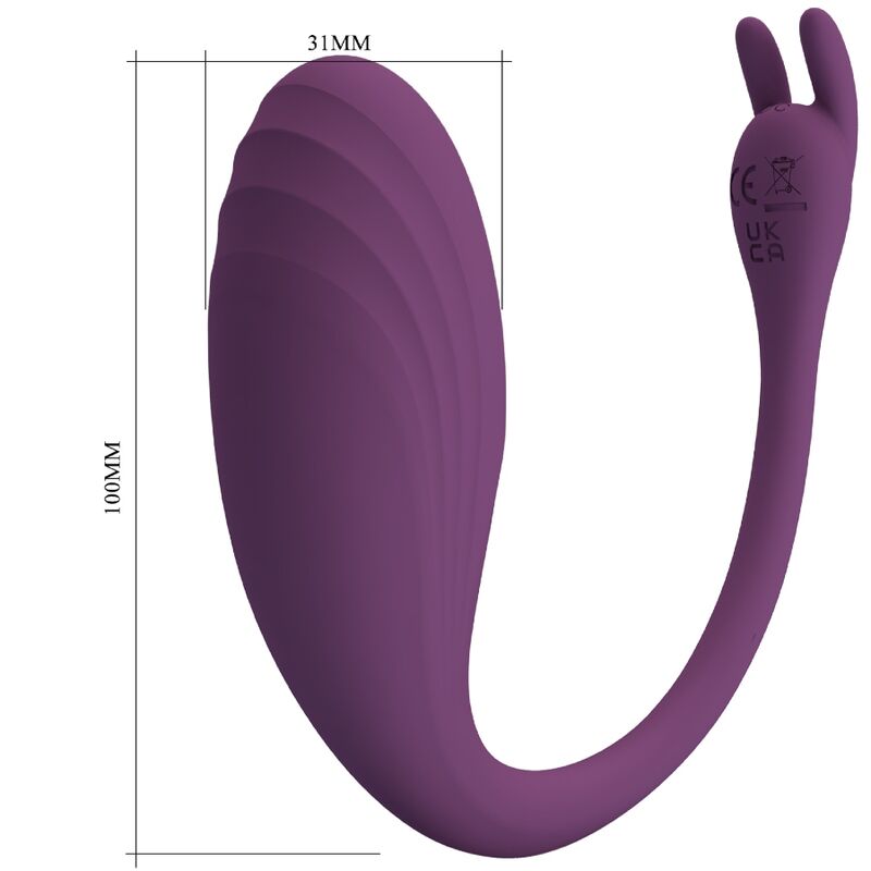 Pretty Love - Catalina Vibrador App Control Remoto Lila 6 Pretty Love - Catalina Vibrador App Control Remoto Lila - Imagen 6