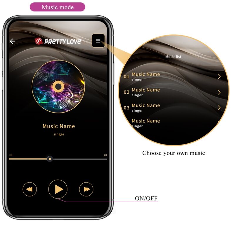 Pretty Love - Catalina Vibrador App Control Remoto Lila 16 Pretty Love - Catalina Vibrador App Control Remoto Lila - Imagen 16