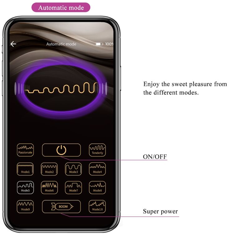Pretty Love - Catalina Vibrador App Control Remoto Lila 17 Pretty Love - Catalina Vibrador App Control Remoto Lila - Imagen 17