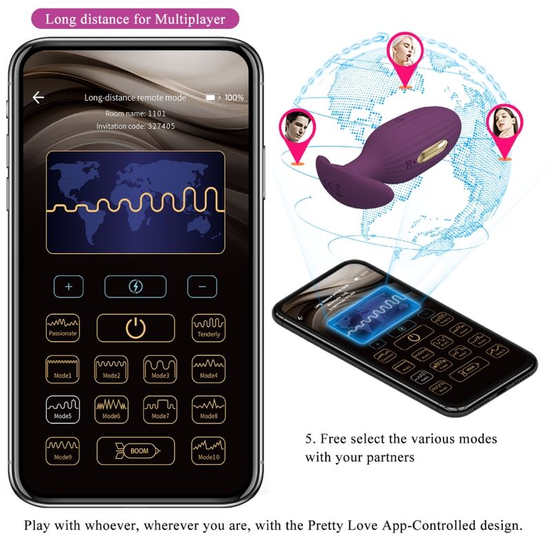 Pretty Love - Jefferson Plug Anal Controlado Por App Lila 17 Pretty Love - Jefferson Plug Anal Controlado Por App Lila - Imagen 17