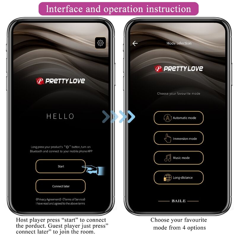 Pretty Love - Elvira Kegel Balls App Control Remoto Morado 9 Pretty Love - Elvira Kegel Balls App Control Remoto Morado - Imagen 9