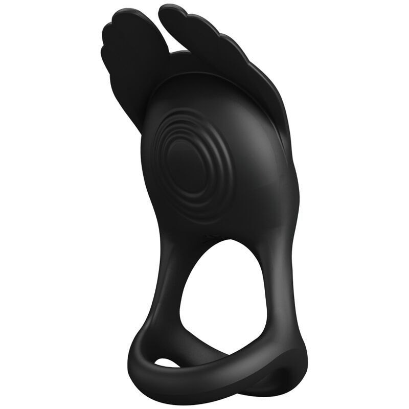 Pretty Love - Silas Anillo Vibrador 7 Vibraciones Silicona Negro 1 Pretty Love - Silas Anillo Vibrador 7 Vibraciones Silicona Negro