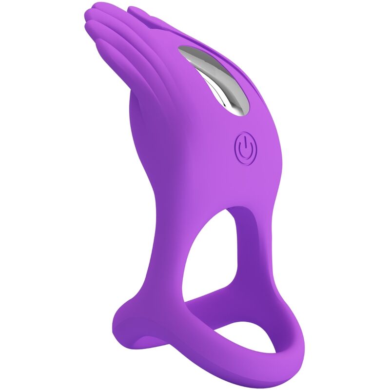 Pretty Love - Silas Anillo Vibrador 7 Vibraciones Silicona Lila 5 Pretty Love - Silas Anillo Vibrador 7 Vibraciones Silicona Lila - Imagen 5