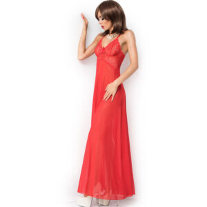 Chilirose - Cr 3883 Babydoll Largo Rojo