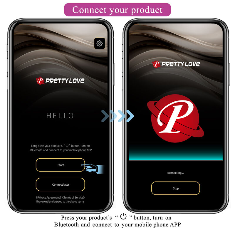 Pretty Love - Hector Vibrador Electroshock Por Control Por App Lila 14 Pretty Love - Hector Vibrador Electroshock Por Control Por App Lila - Imagen 14