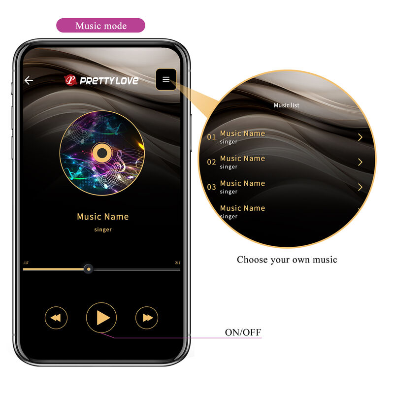 Pretty Love - Hector Vibrador Electroshock Por Control Por App Lila 16 Pretty Love - Hector Vibrador Electroshock Por Control Por App Lila - Imagen 16