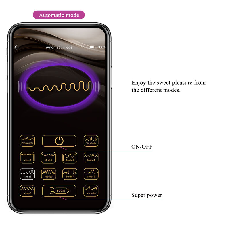 Pretty Love - Hector Vibrador Electroshock Por Control Por App Lila 17 Pretty Love - Hector Vibrador Electroshock Por Control Por App Lila - Imagen 17