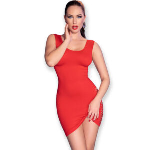 Chilirose - Cr 4622 Vestido Rojo