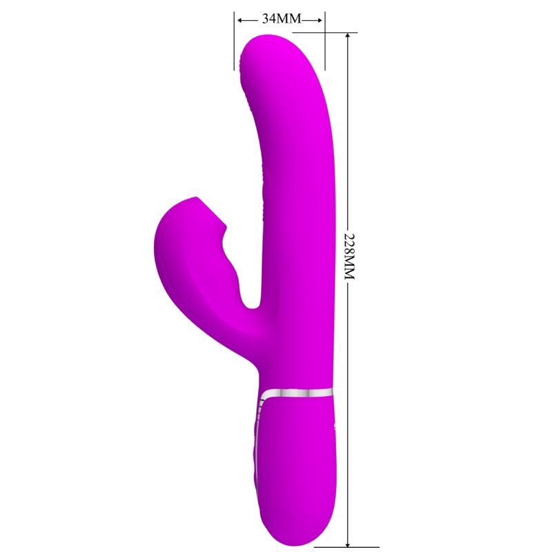 Pretty Love - Perlita Vibrador Punto G 3 En 1 Multifunción Vioeta 7 Pretty Love - Perlita Vibrador Punto G 3 En 1 Multifunción Vioeta - Imagen 7
