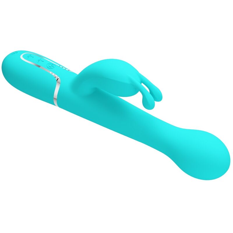 Pretty Love - Dejon Vibrador Rabbit 3 En 1 Multifunción Verde Agua 5 Pretty Love - Dejon Vibrador Rabbit 3 En 1 Multifunción Verde Agua - Imagen 5