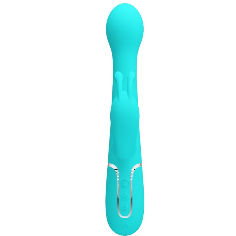 Pretty Love - Dejon Vibrador Rabbit 3 En 1 Multifunción Verde Agua 2 Pretty Love - Dejon Vibrador Rabbit 3 En 1 Multifunción Verde Agua - Imagen 2