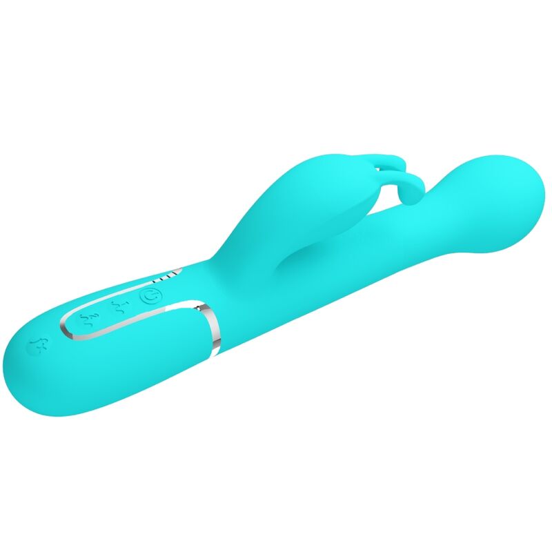 Pretty Love - Dejon Vibrador Rabbit 3 En 1 Multifunción Verde Agua 6 Pretty Love - Dejon Vibrador Rabbit 3 En 1 Multifunción Verde Agua - Imagen 6