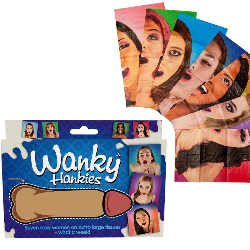 Spencer &Amp; Fleetwood - Wanky Hankies 7 Pañuelos Extra Grandes Mujeres 1 Spencer &Amp; Fleetwood - Wanky Hankies 7 Pañuelos Extra Grandes Mujeres